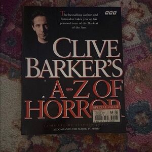 Clive Barker's A-Z of Horror Book